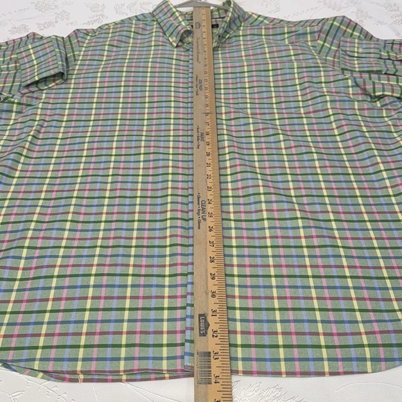 Daniel Cremieux 2XL l/s button down shirt in plaid 100% cotton - Picture 7 of 7